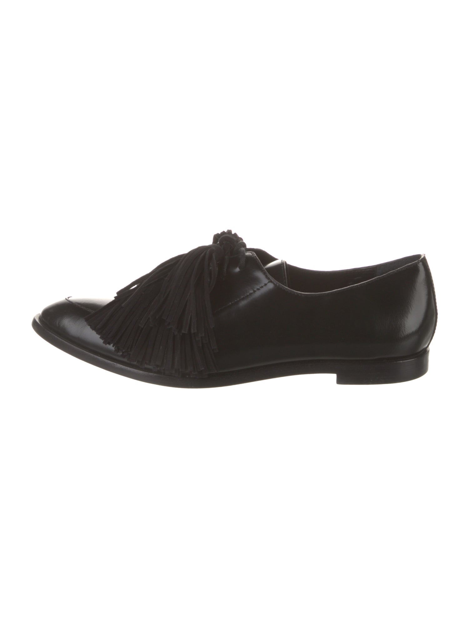 Loeffler Randall Leather Tassel Accents Oxfords